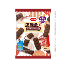 応援食 カカオクッキー+Fe 12本入