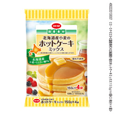 北海道産小麦のホットケーキミックス １５０ｇ×４袋