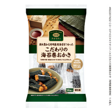 こだわりの海苔巻おかき（有明産海苔使用） １４個入