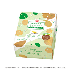 食塩不使用ミックスナッツ糖質４０％オフ １６ｇ×３０袋