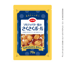ソルティバター味のさくさくボール 70g