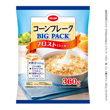 コーンフレーク　フロスト（鉄、Ｃａ、９種ビタミン） ３６０ｇ（ビッグパック）