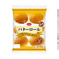 バターロール(ゆごね生地配合) 6個