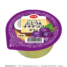 うれしいフルーツ　ぶどう＆ナタデココゼリー&nbsp;１８５ｇ