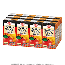 マンゴー＆アップルジュース&nbsp;１２５ｍｌ