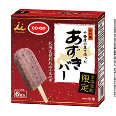 十勝産小豆で作った　あずきバー&nbsp;６本入
