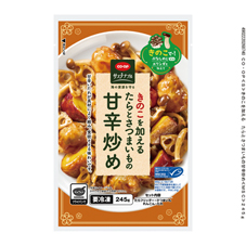 きのこを加える　たらとさつまいもの甘辛炒め&nbsp;２４５ｇ