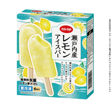 瀬戸内産レモンアイスバー&nbsp;６本入