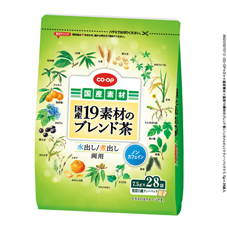 国産１９素材のブレンド茶（ノンカフェイン）&nbsp;７．５ｇ×２８袋入