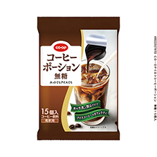 コーヒーポーション　無糖&nbsp;１５個入