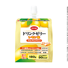 ドリンクゼリーレモン味（マルチビタミン）（１１種ビタミン）&nbsp;１８０ｇ