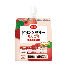 ドリンクゼリーりんご味（エネルギー）（７種ビタミン）&nbsp;１８０ｇ