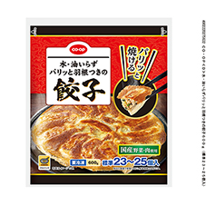 水・油いらずパリッと羽根つきの餃子&nbsp;６００ｇ（標準２３～２５個入）