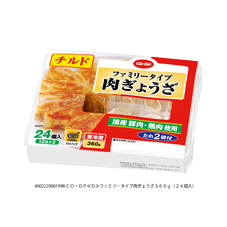 ファミリータイプ肉ぎょうざ&nbsp;３６０ｇ（２４個入）
