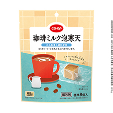 珈琲ミルク泡寒天（大山乳業の練乳使用）&nbsp;６５ｇ