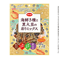 海鮮３種と黒大豆の彩りミックス（Ｃａ、たんぱく質）&nbsp;７７ｇ