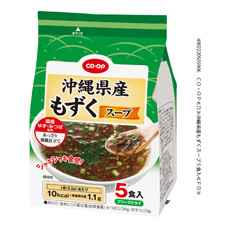 沖縄県産もずくスープ ５食入