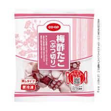 梅酢たこ(ぶつ切り) 80g